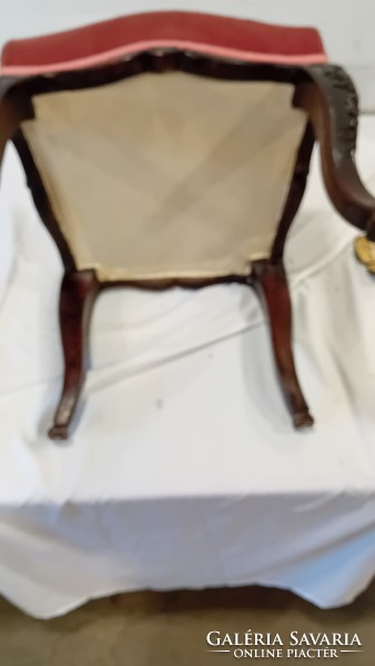 Restored neo-baroque chair