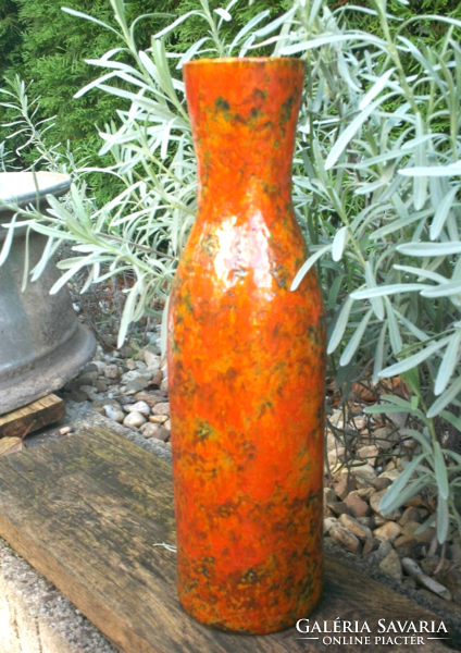 Glazed ceramic vase, 31 cm