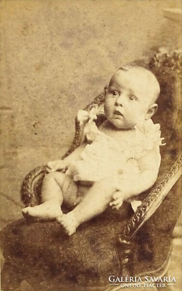 1P389 photographer from Szerdahely: antique baby photography 1890