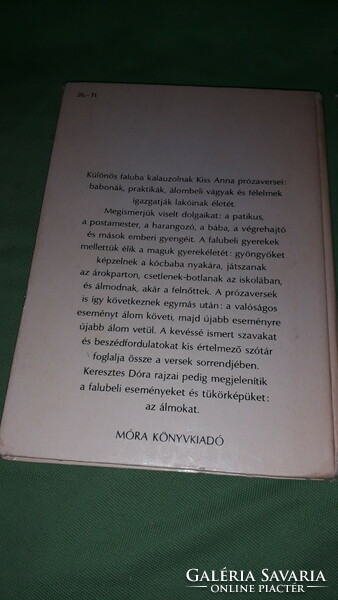 1983. Kiss Anna - Tükörképek képes verses mese könyv képek szerint MÓRA