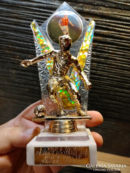 Football foreign awards relics as a set of soccer football football