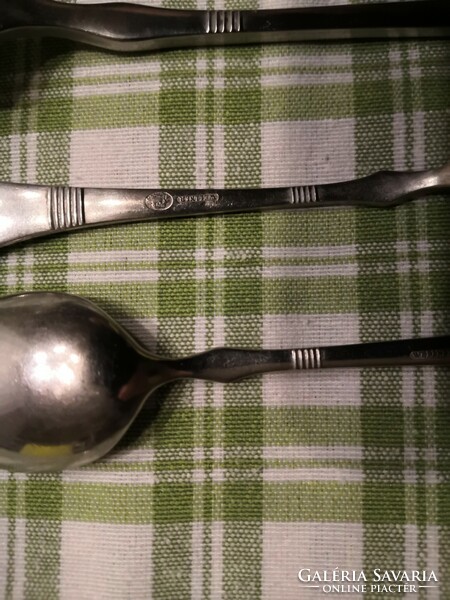Wellner Alpaca fork and 2 mocha spoons