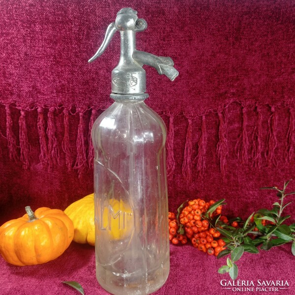 Old soda bottle with 
