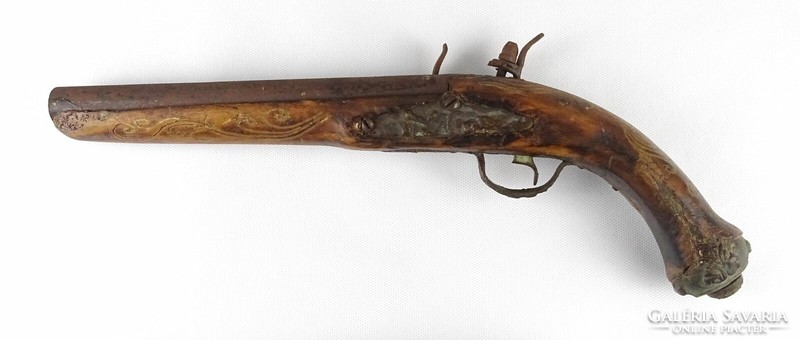 1P664 old metal beater dueling pistol replica 39 cm