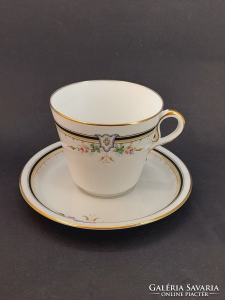Antique carlsbad hand painted tea cup with bottom