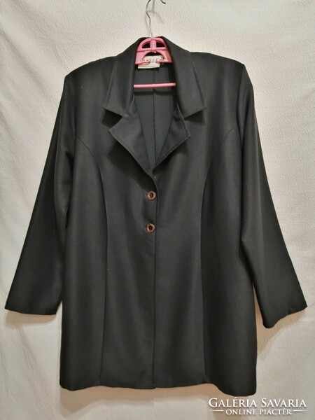 46-48-As light black women's blazer, jacket, small jacket