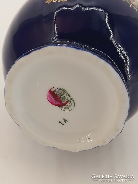 Zsolnay pompadour I. váza, 21 cm