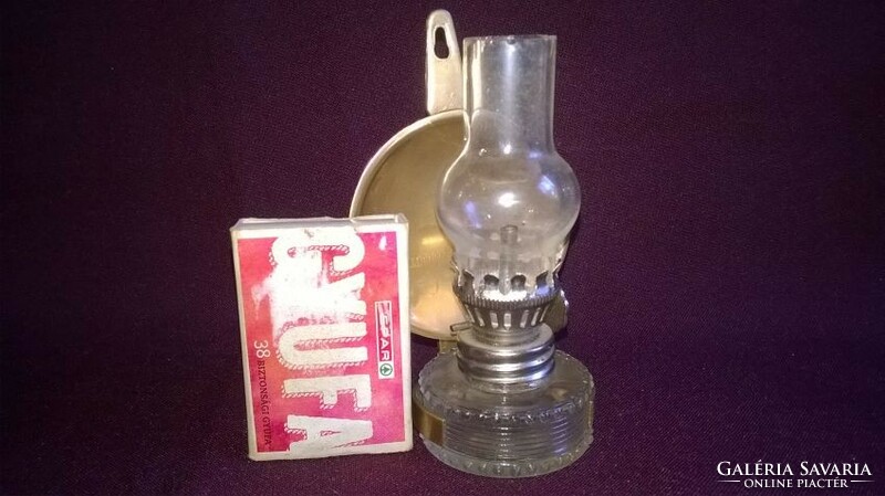 Mini kerosene lamp 8. - Shelf decoration