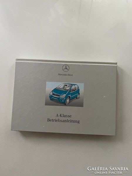 Mercedes-Benz A-Klasse Betriebsanleitung A-osztály 2001. kezelési útmutató