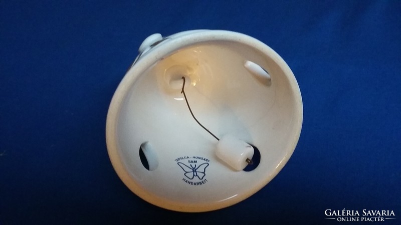 Old porcelain bell - h & m treadle