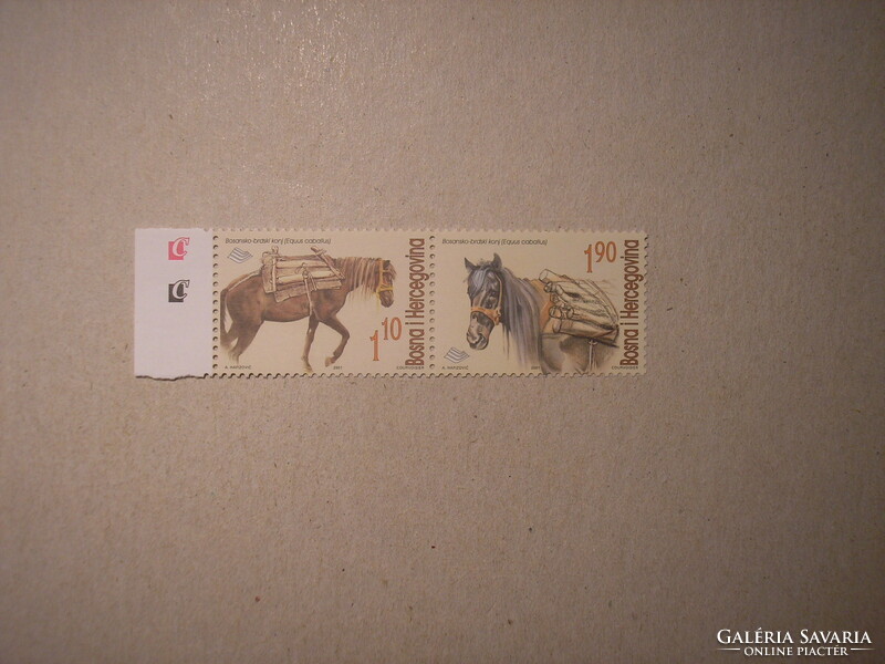 Bosnia and Herzegovina fauna, horses 2001