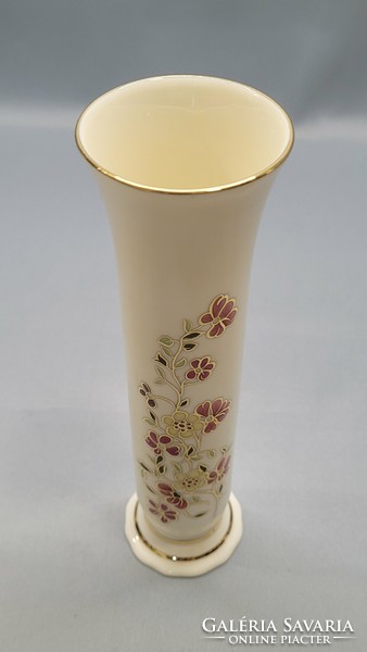 Zsolnay kézzel festett porcelán váza