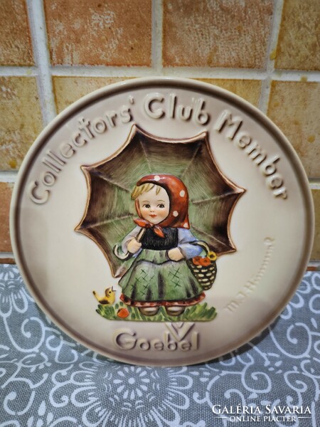 Hummel, Goebel porcelain plaque 1978