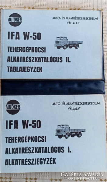 Ifa w50 parts catalog i-ii.