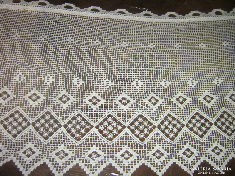 Beautiful lace stained glass curtain