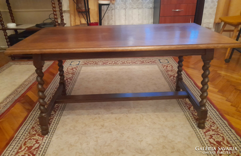 Colonial smoking table, structurally in good condition