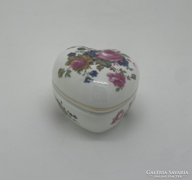 English Fenton porcelain gift box 5.5X3.5Cm
