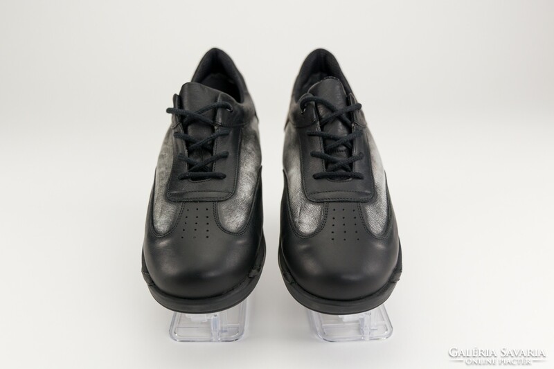 Enquist rolling sole, medical shoes, men's shoes, size 43, black leather.