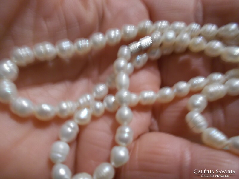 Real freshwater pearl necklace at a record price!!