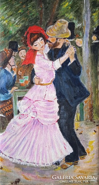 Hepp Natália: Pierre-Auguste Renoir után - Tánc Bougivalban
