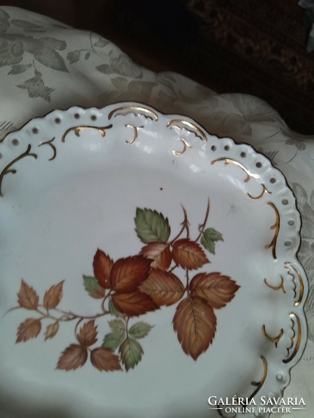 Aquincumi  tányér 15 cm falevél őszi