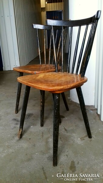 Vintage skandináv szék Tapiovara? mid century modern székpár 60as 70es évek pálcás székek