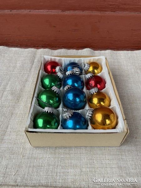 Beautiful mixed glass? Sphere Christmas tree decoration ornament package Christmas. Glass