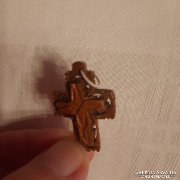 Special carved crucifix pendant
