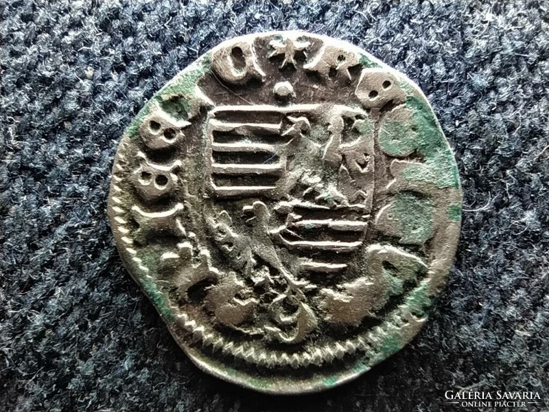 Sigismund of Luxembourg (1396-1437) silver 1 denar éh449 1390 (id60832)