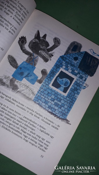 1981.Kolozsvári Grandpierre Emil : A csodafurulya MAGYAR NÉPMESÉK képes könyv a képek szerint MÓRA