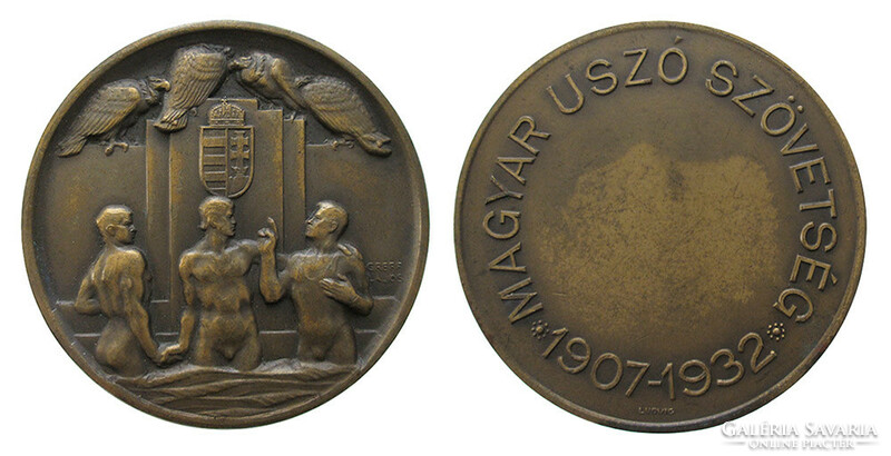 Lajos Greff: 25 years of the Hungarian swimming association 1907-1932