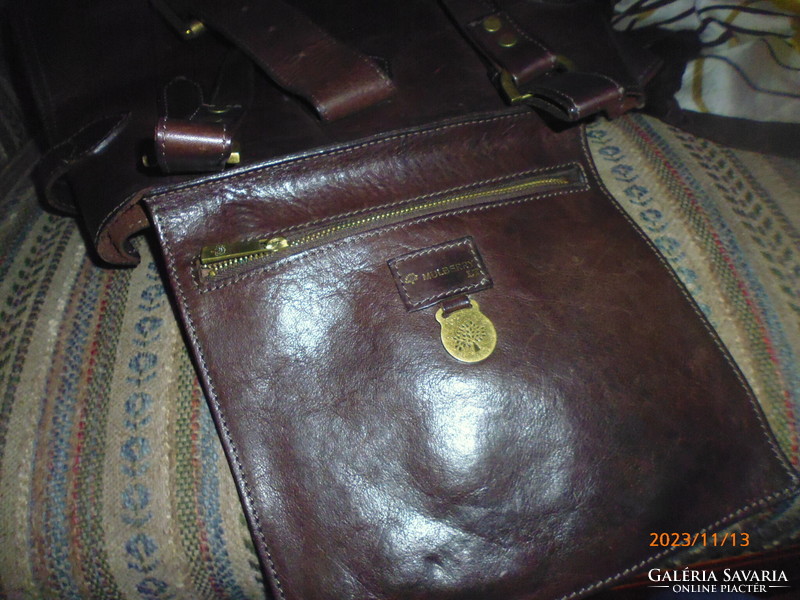 Vintage mulberry women's genuine leather bag.