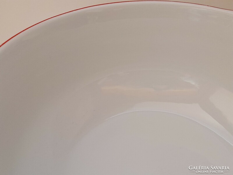 Alföldi porcelán magyaros mintás nagyméretű levesestál és nagyméretű kínáló tál