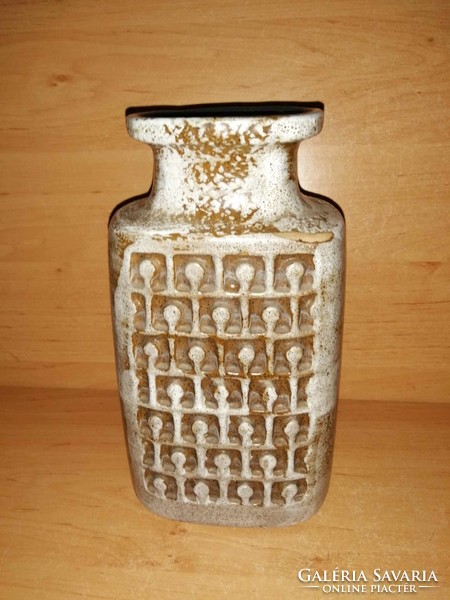 Ndk industrial artist ceramic vase - 21.5 cm (z)