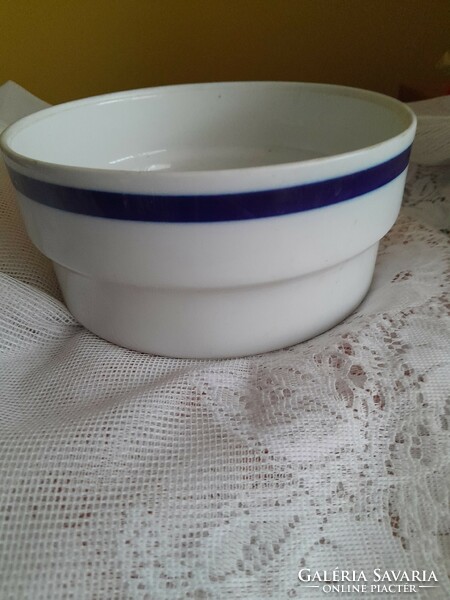 Blue striped bowl from Hólloháza