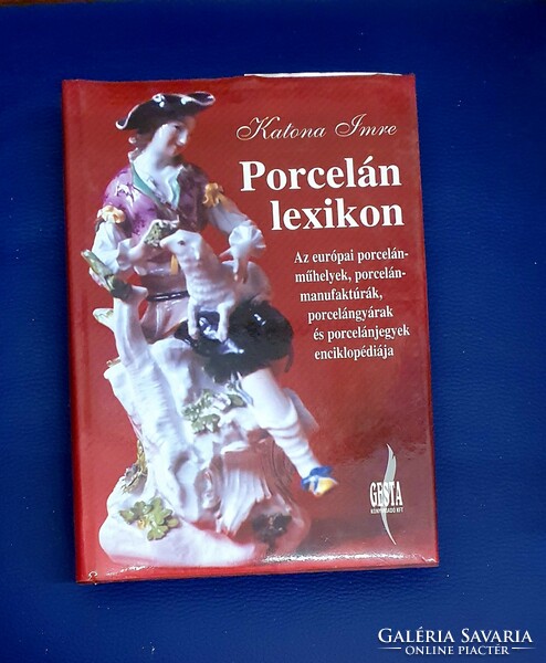 Imre Katona porcelain lexicon book, 1999 edition