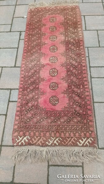 Afghan running rug, negotiable, hand-knotted