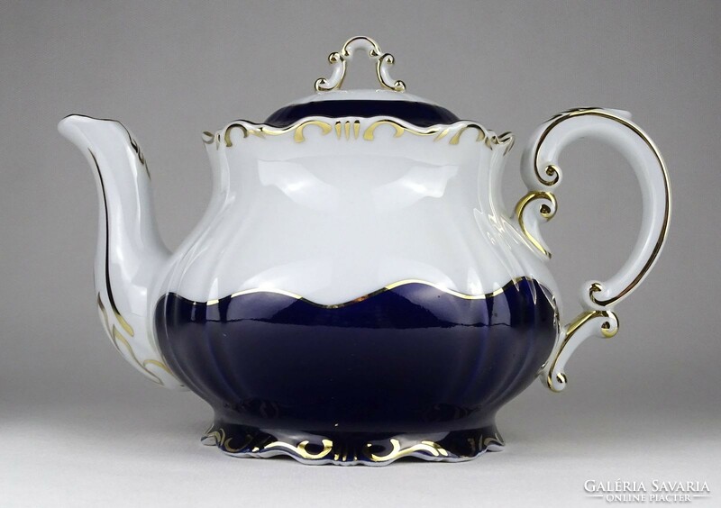 1O408 flawless Zsolnay pompadour porcelain teapot