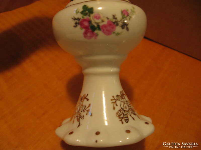 Retro rózsás Hong Kong mini pertóleum lámpa