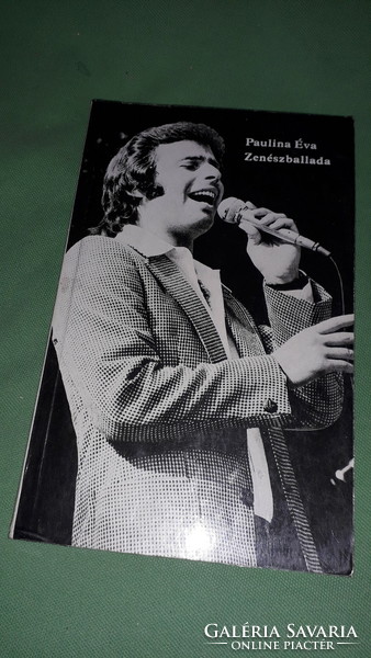 1986.Paulina Éva :Zenészballada -SZÉCSY PÁL életrajzi könyv a képek szerint MAGVETŐ