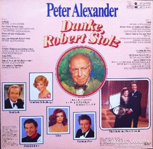 Peter Alexander - Danke, Robert Stolz (2xLP, Album, Gat)