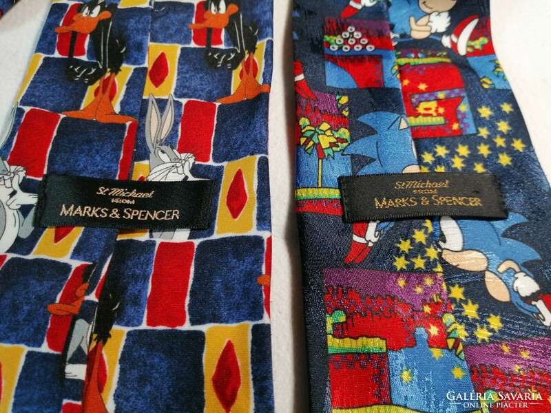 Gamer nyakkendő 2 db, Marks&Spenser