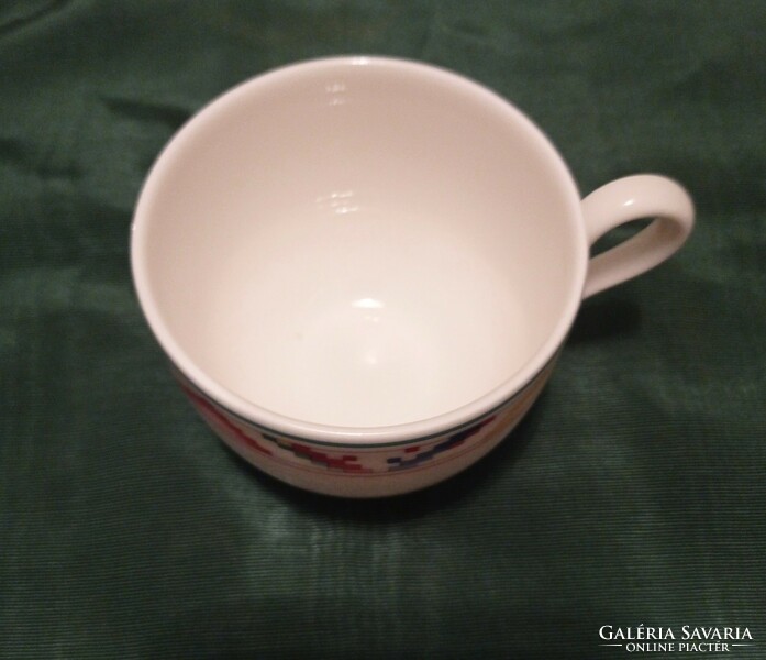 Villeroy & boch coffee cup, with a geometric pattern, 6 cm high