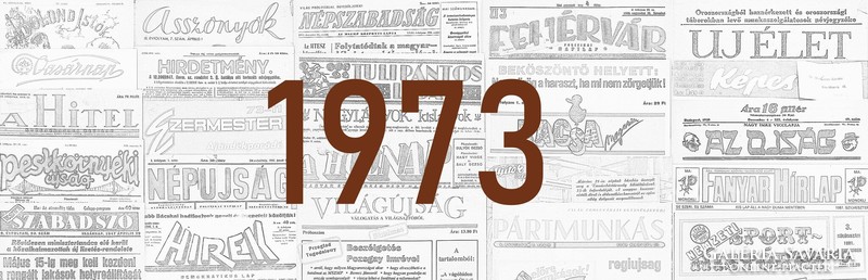 1973 December 7 / people's freedom / birthday! Retro, old original newspaper no.: 11060