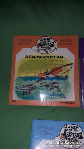 1987. István Csukás-Ferenc Sajdik: the big ho-ho-ho fishing booklets 5 in one according to the pictures mtv