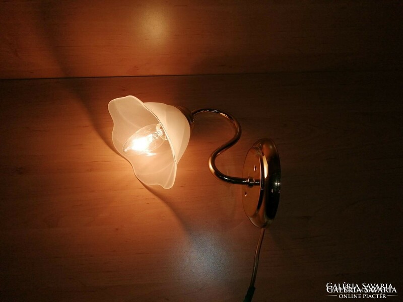 Szarvasi aranyozott falikar fali lámpa