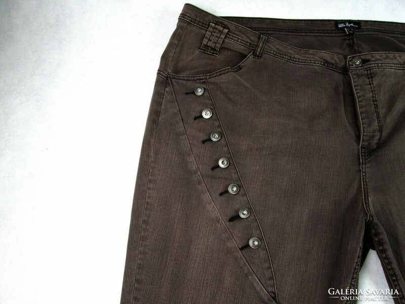 Original ulla popken (4xl / 5xl) flexible women's slightly stretchy jeans