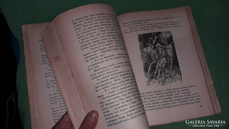 1954. Rudyard Kipling: A dzsungel könyve képes klasszikus könyv a képek szerint IFJÚSÁGI