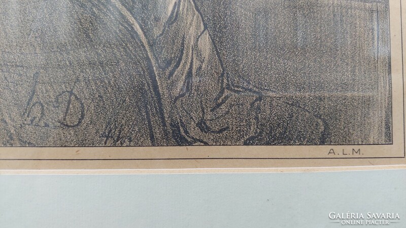 Caricature by Honoré Daumier (1808-1879).