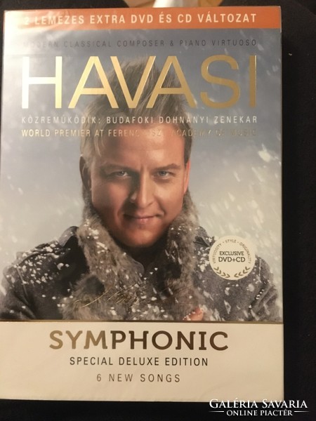 Havasi symphonic special deluxe edition dvd and cd
